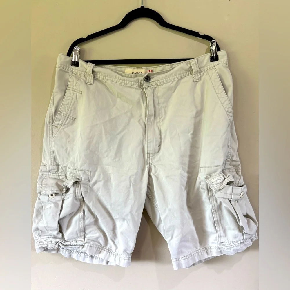 Levi's Men's 38 Cargo Shorts Tan Cotton Relaxed Fit 11
